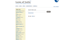 Desktop Screenshot of lawsofindia.org
